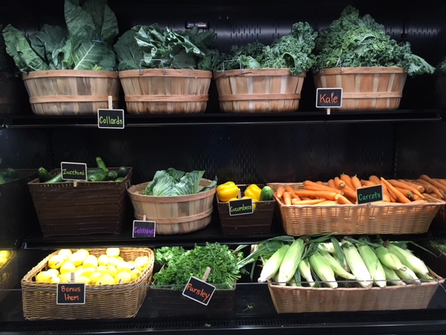 No-cost produce and pantry items at Martha's Table Lobby Market