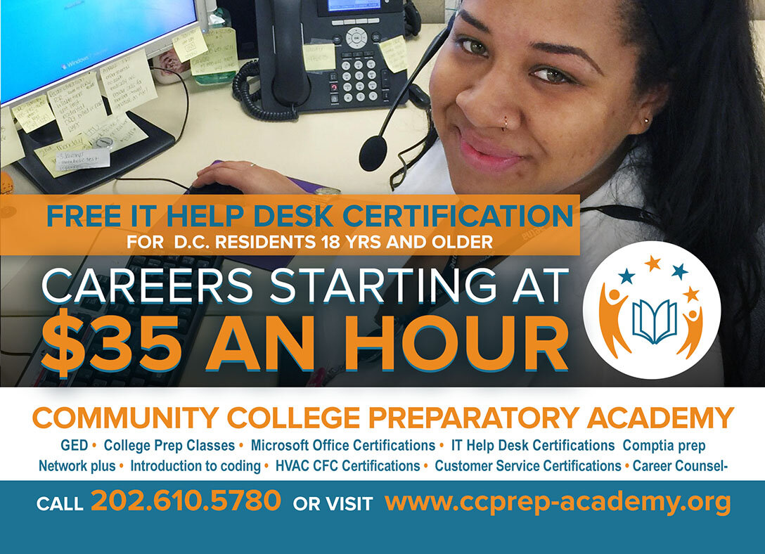 Cc Prep Offers Free Help Desk Certification Training For Dc