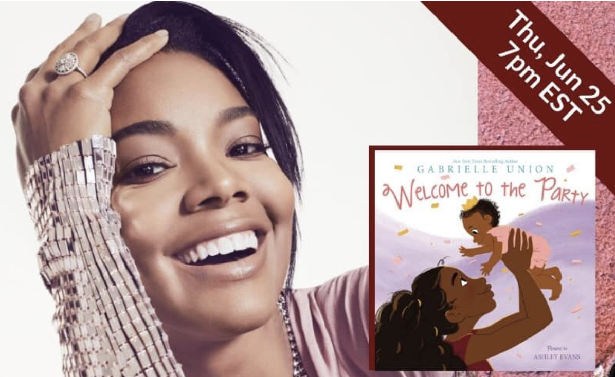 June 25 | MahoganyBooks host's Virtual Book Talk featuring Gabrielle Union