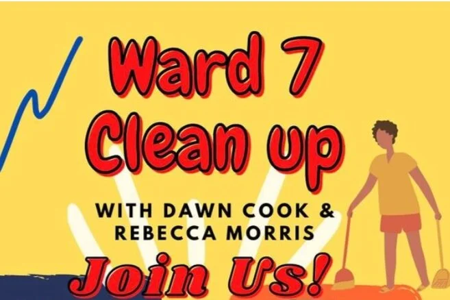 Oct 11 | Ward 7 Community Clean Up