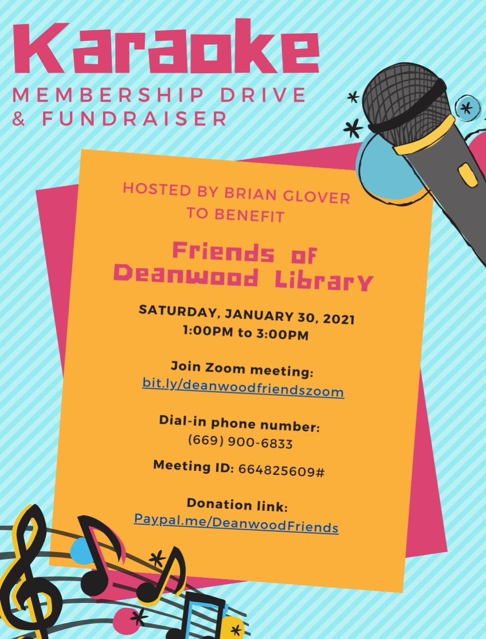 Membership Drive – Friends of the Library