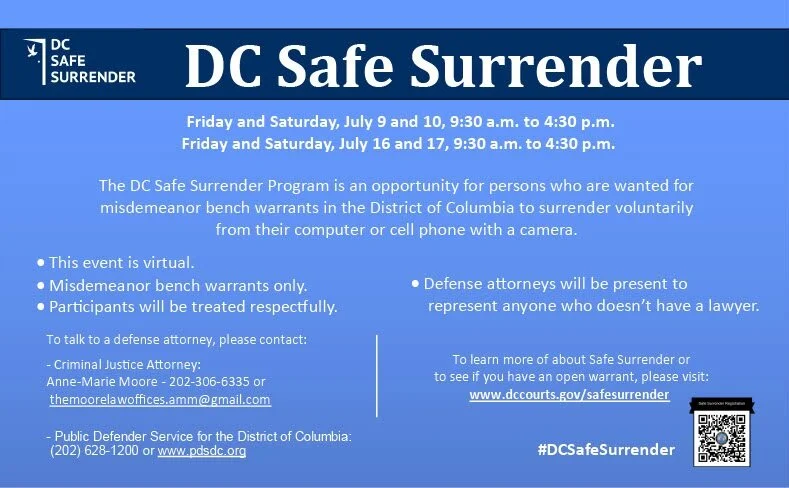 DC Superior Court to Host Safe Surrender Program — Congress Heights on ...