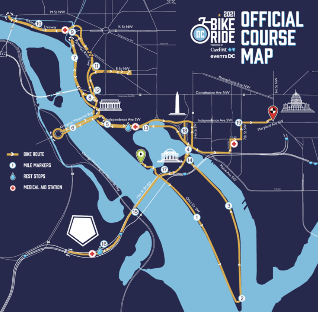 TRAFFIC ADVISORY | DC Bike Ride on September 25th