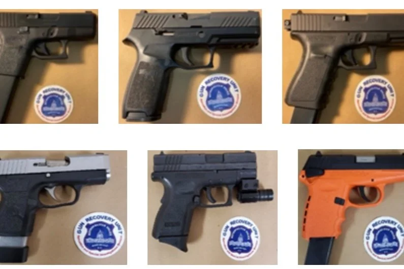 MPD’s Weekly Firearm Recoveries: November 1, 2021 to Monday November 8, 2021