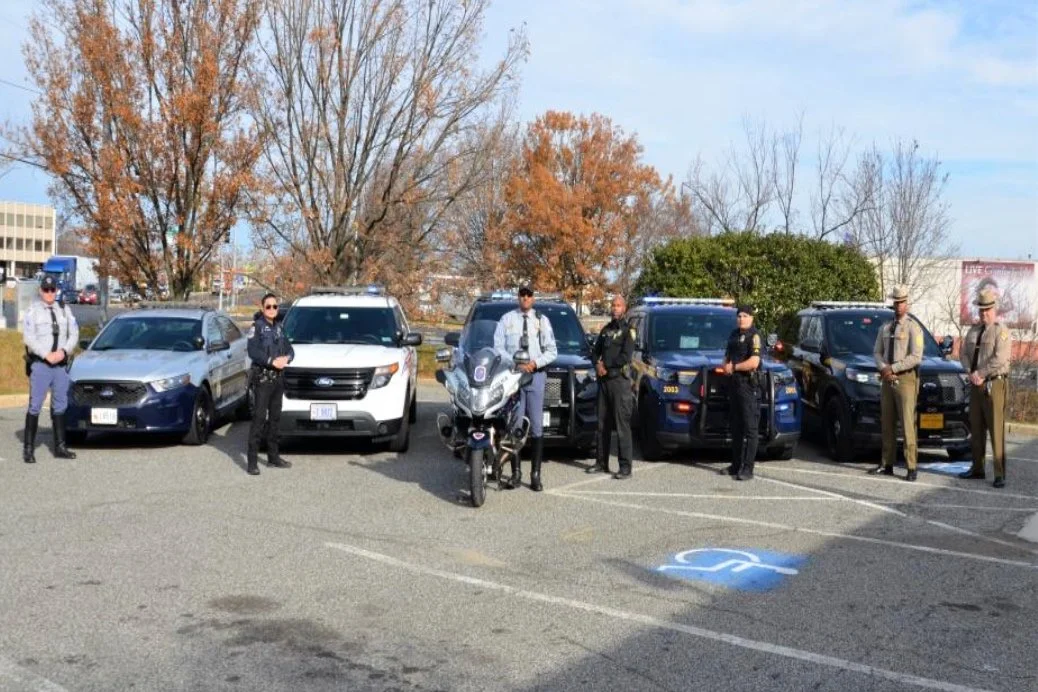 Maryland and the District Law Enforcement Join forces at Southern Avenue