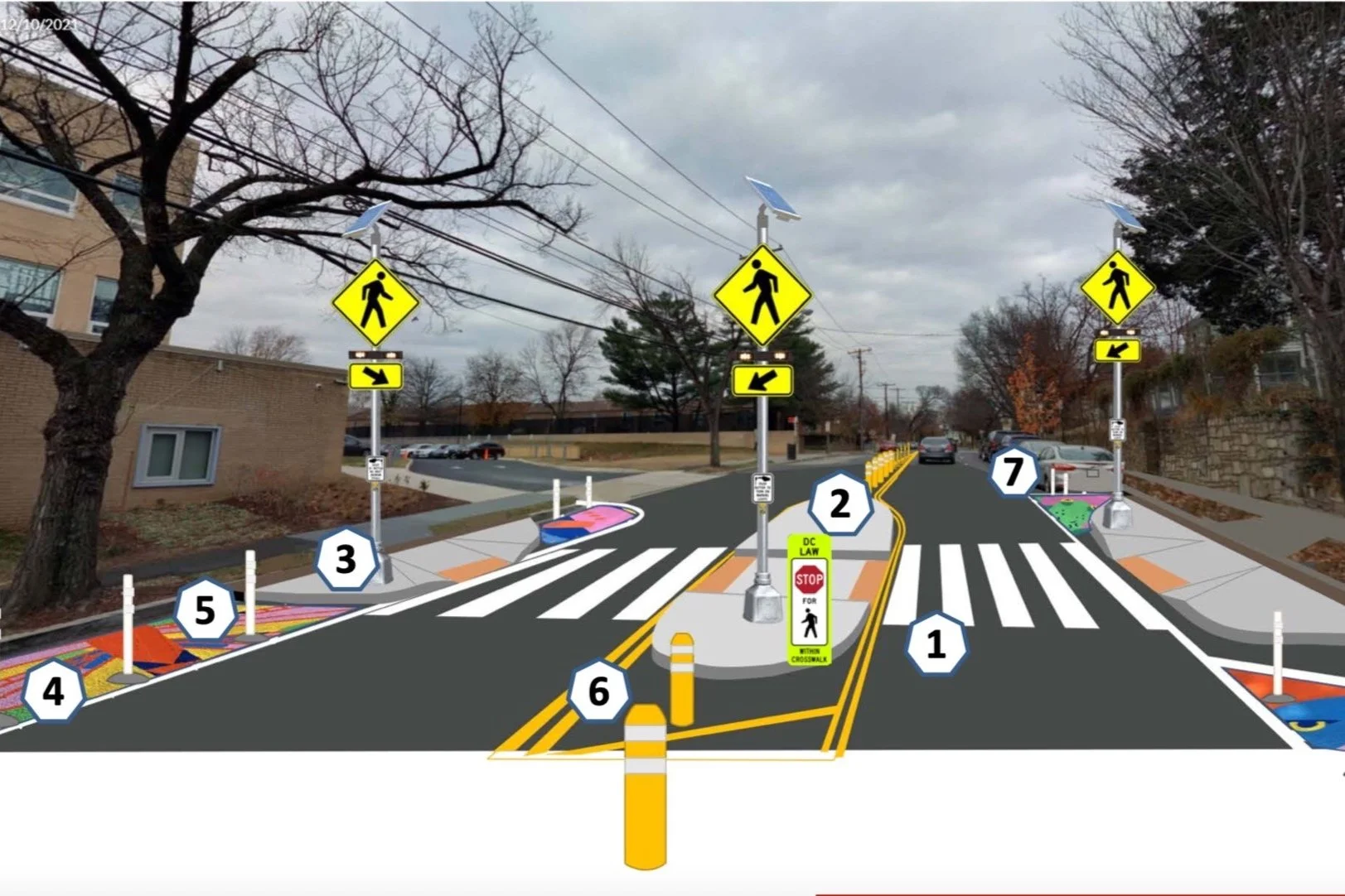 Check out DDOT's latest renderings for the Wheeler Road Safety and Access Project