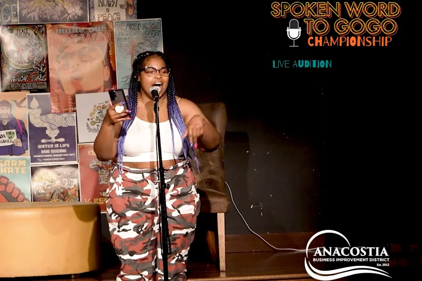 🌟 Vote for your favorite 2022 Spoken Word To GoGo Semi-Finalist [SP]