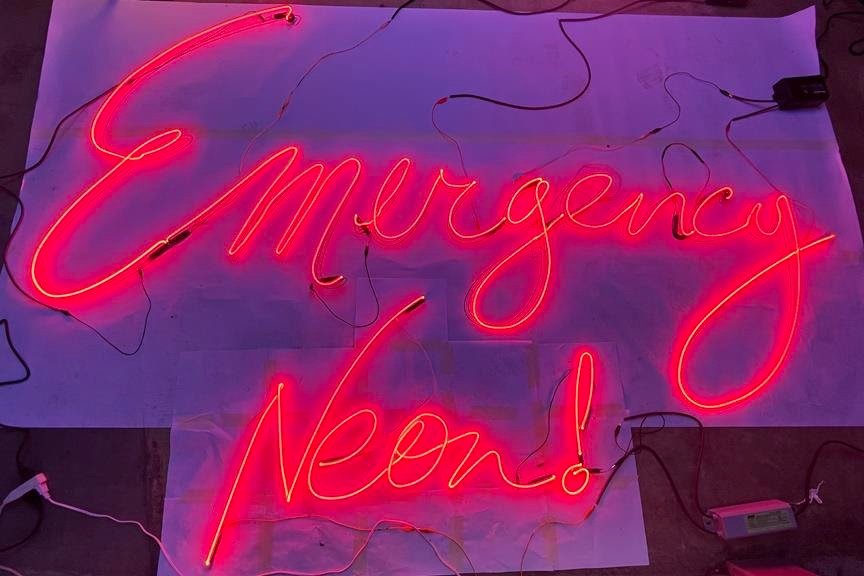 🌟 Sept 30 | EMERGENCY NEON by Craig Kraft opens at Honfleur Gallery [SP]