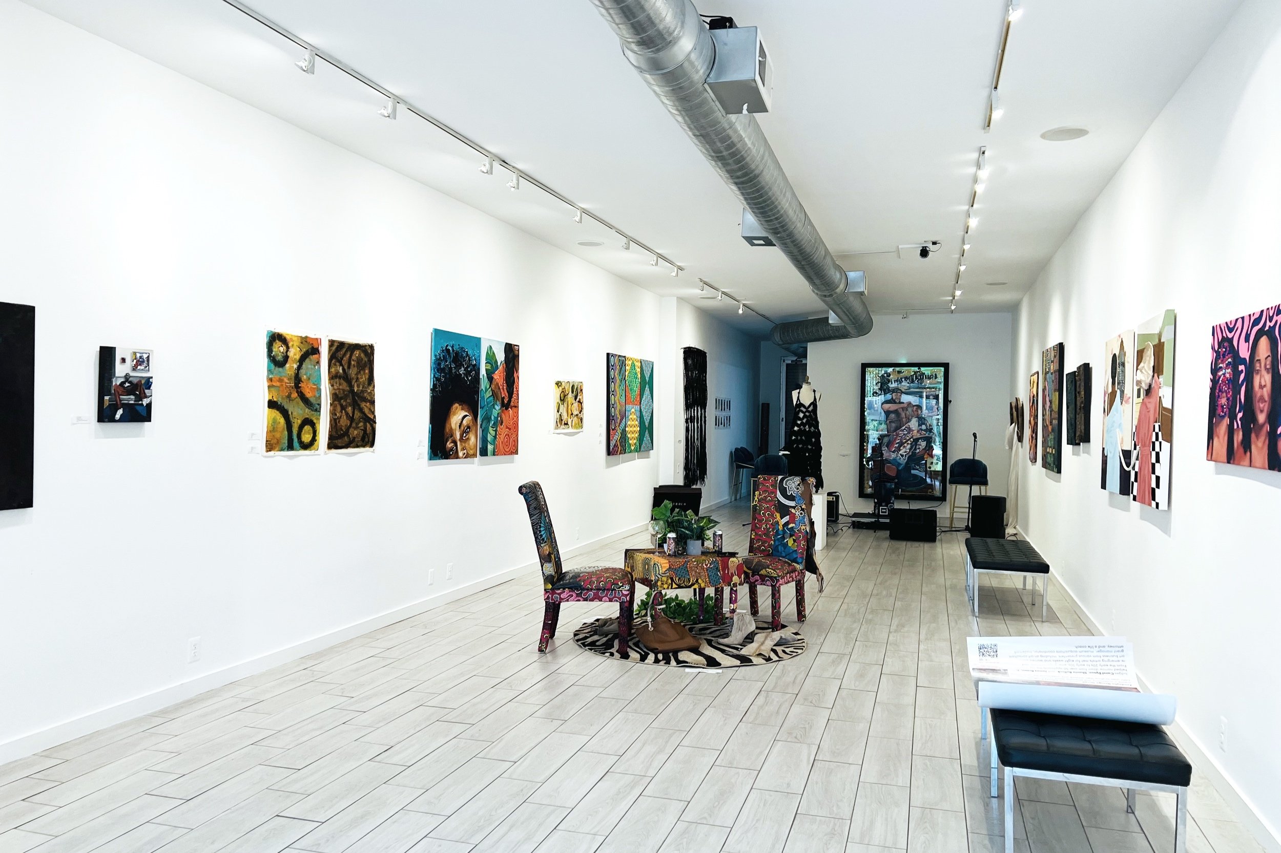 🌟 Now - Nov 4 |  INTERLOCKED exhibit at Honfleur Gallery in Historic Anacostia [SP]