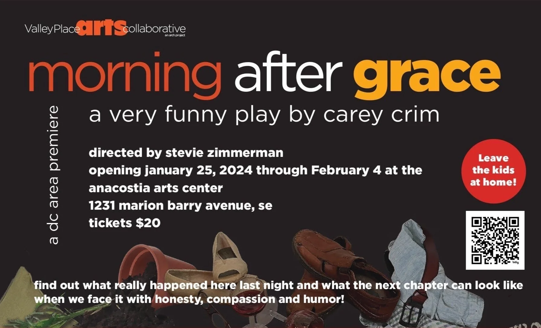 ⭐ Jan 25 - Feb 4 | Morning After Grace, a comedy at the Anacostia Arts Center [SP]