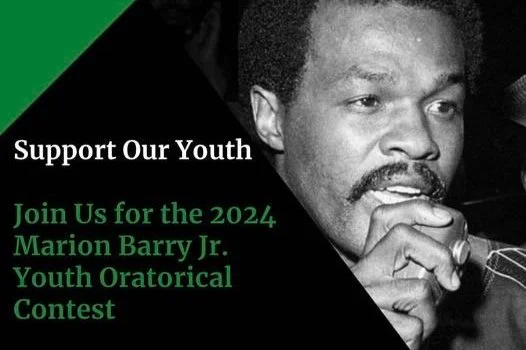 March 24 | Marion Barry Jr. Youth Oratorical Contest