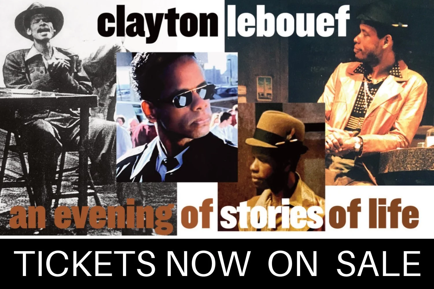 🌟 TONIGHT IN ANACOSTIA! Clayton LeBouef: An Evening Of Stories Of Life [SP] ]
