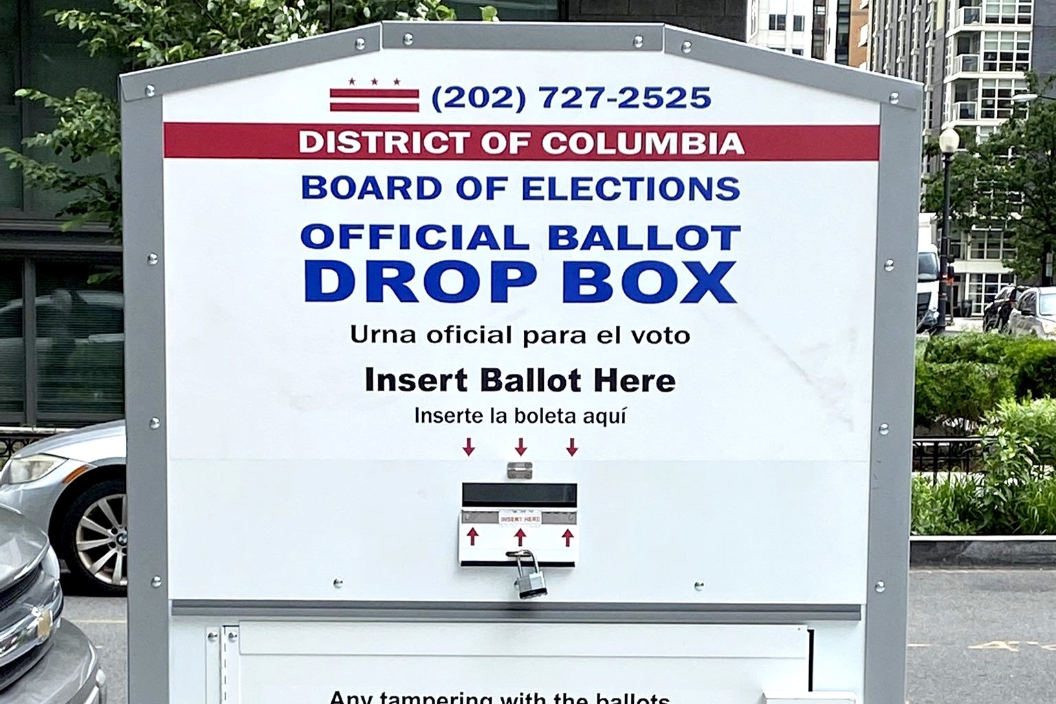 Ward 8 Drop Boxes Are Now Open Until Election Day 