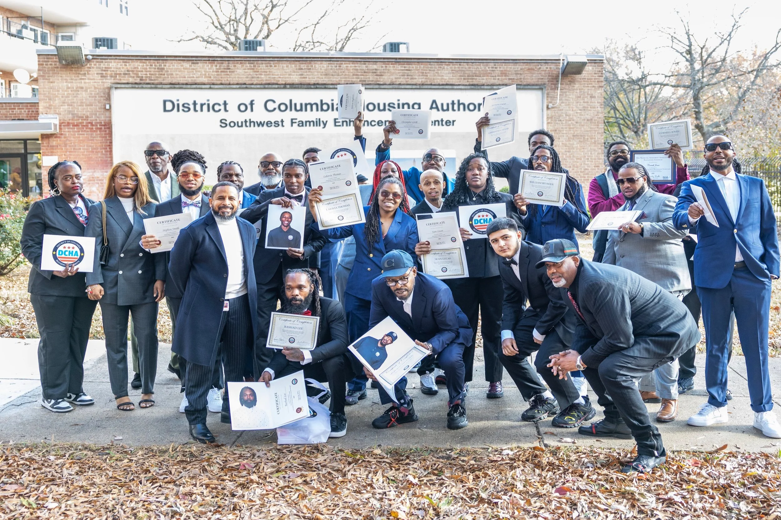 19 DCHA Residents Graduate from the Maintenance Apprenticeship Training Program