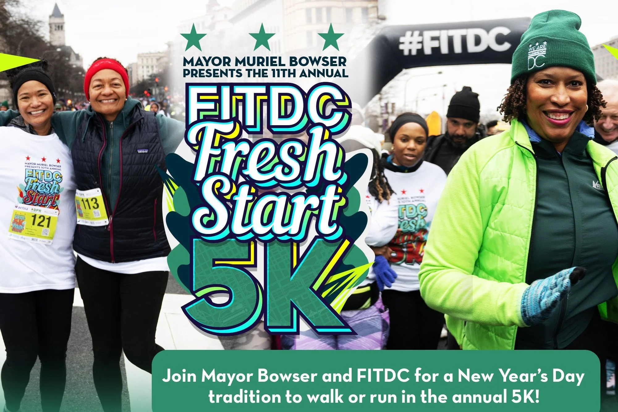 🌟 Your Fresh Start Awaits at Anacostia Park on New Year's Day! [SP]