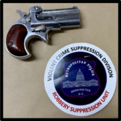 MPD’s Weekly Firearm Recoveries: Jan 20 to Jan 27, 2025