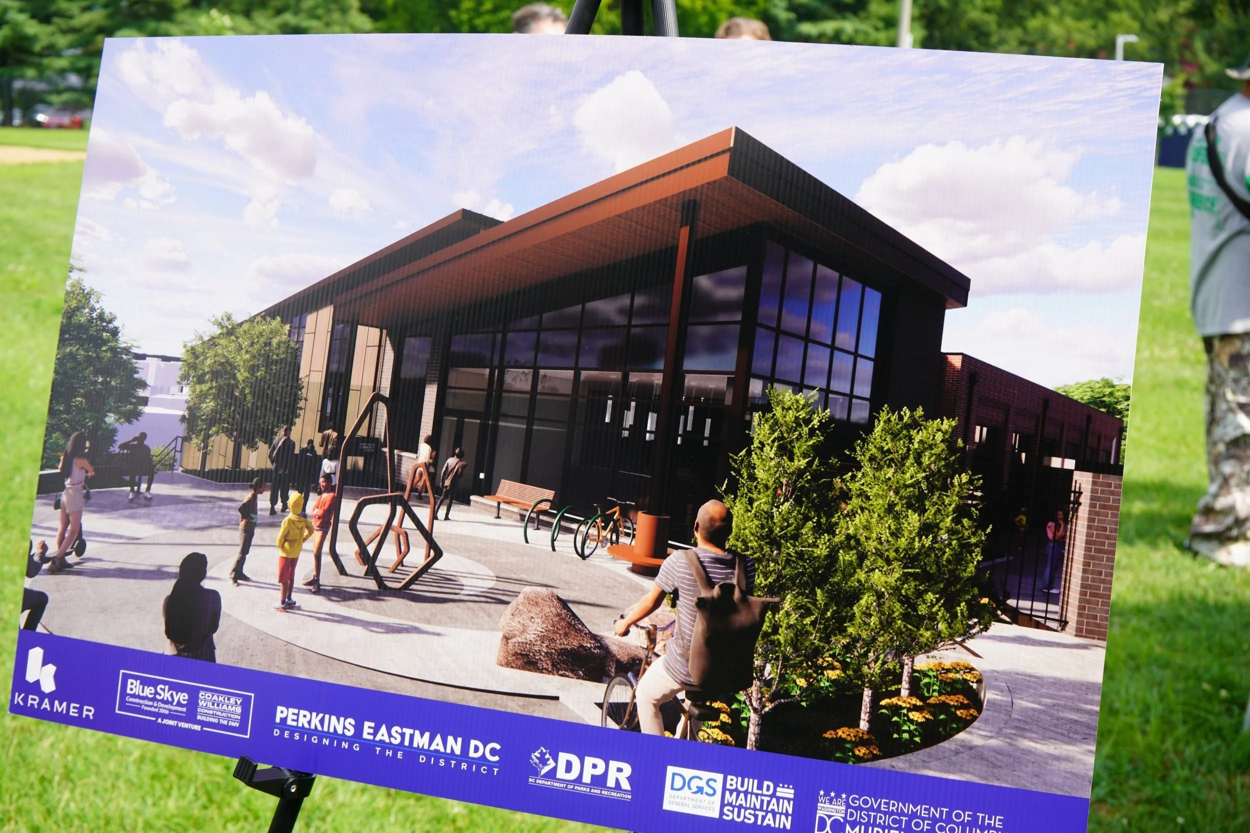 Ground Breaking on New Fort Davis Community Center and Park Upgrades