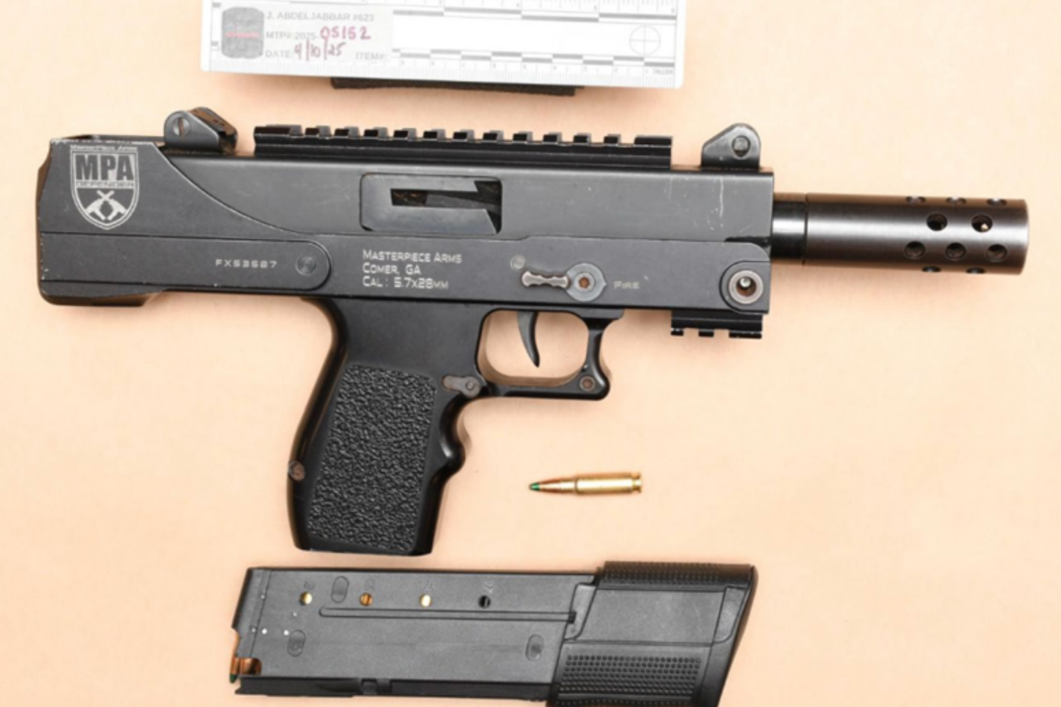 Ricardo Rush Sentenced for Harassing Family with Uzi-Style Pistol