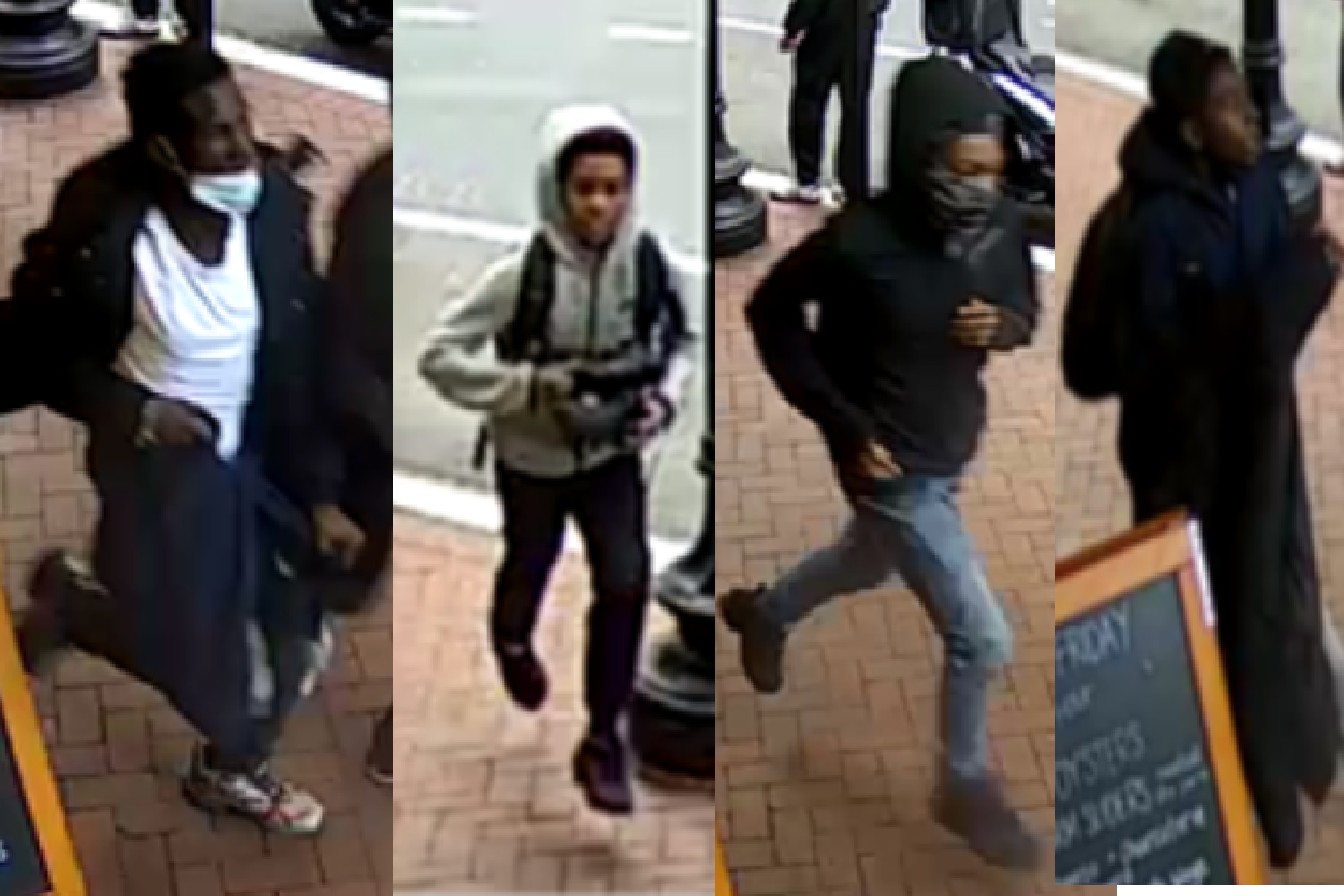Wanted | Suspects in 7th Street Robbery, Two Arrested