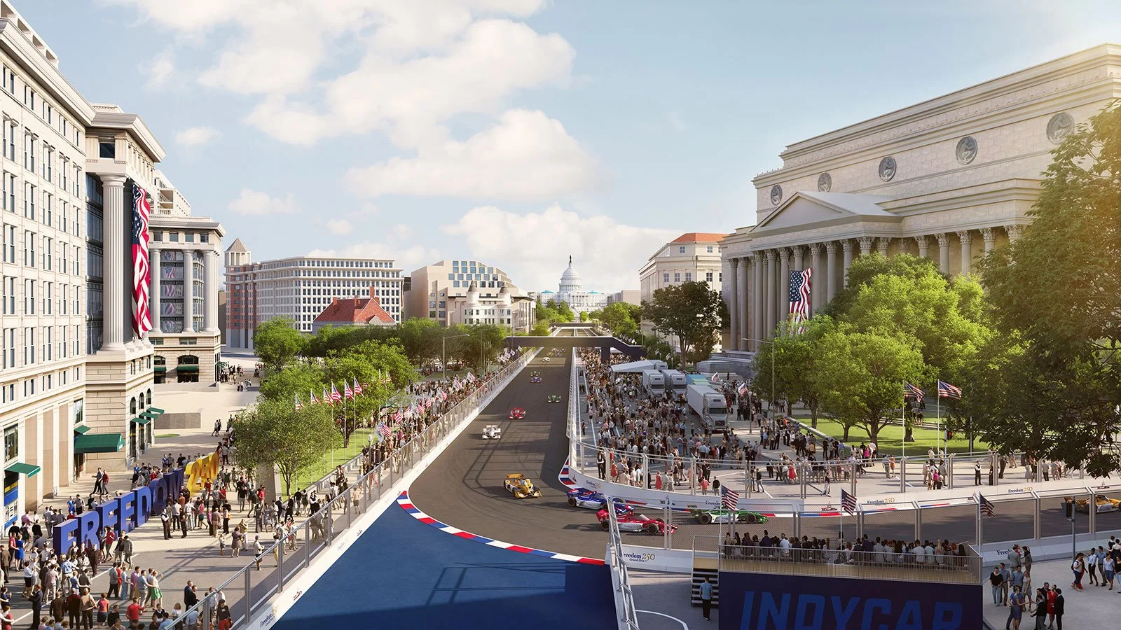 About the Freedom 250 Grand Prix, August 22–23, at the National Mall