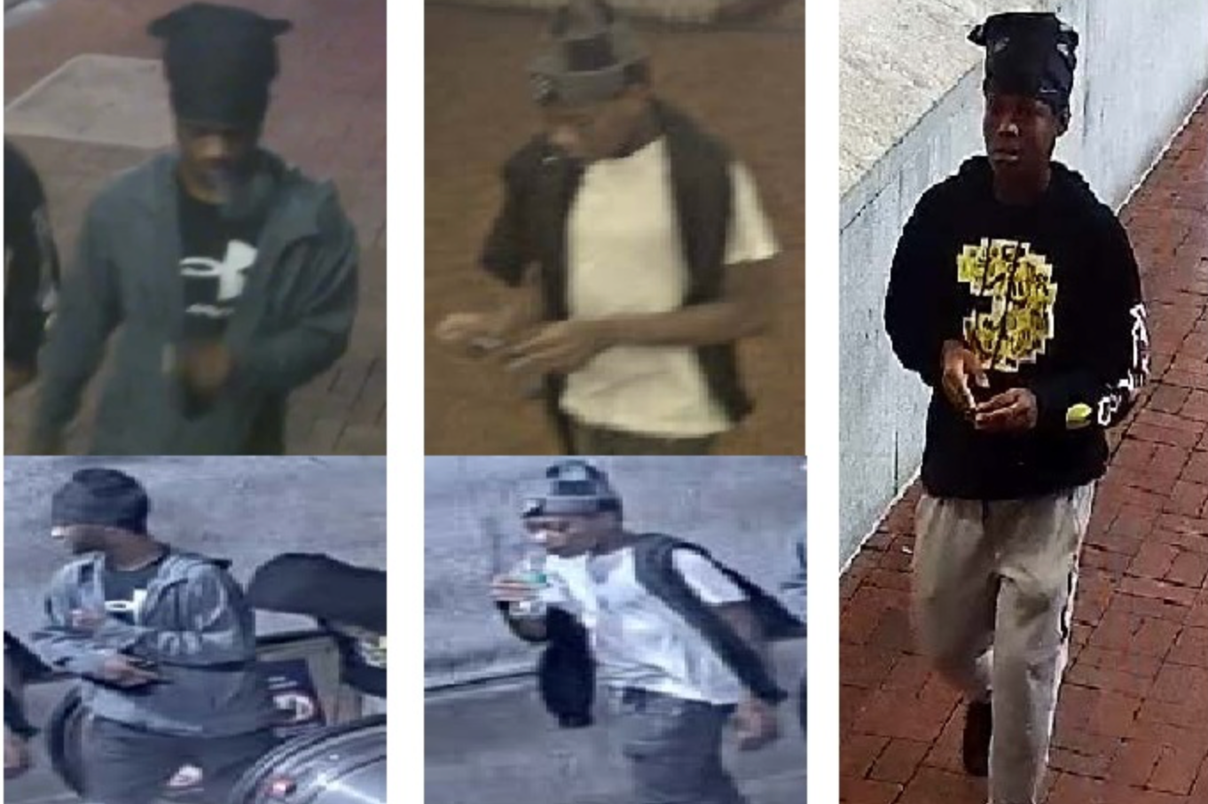 Wanted | Three Suspects in Assault and Robbery in Northwest