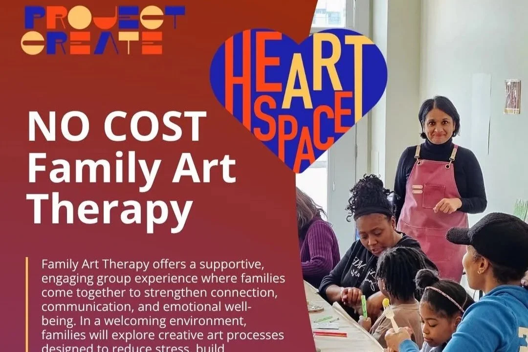 Project Create Opens Registration for Thursday Family Art Therapy