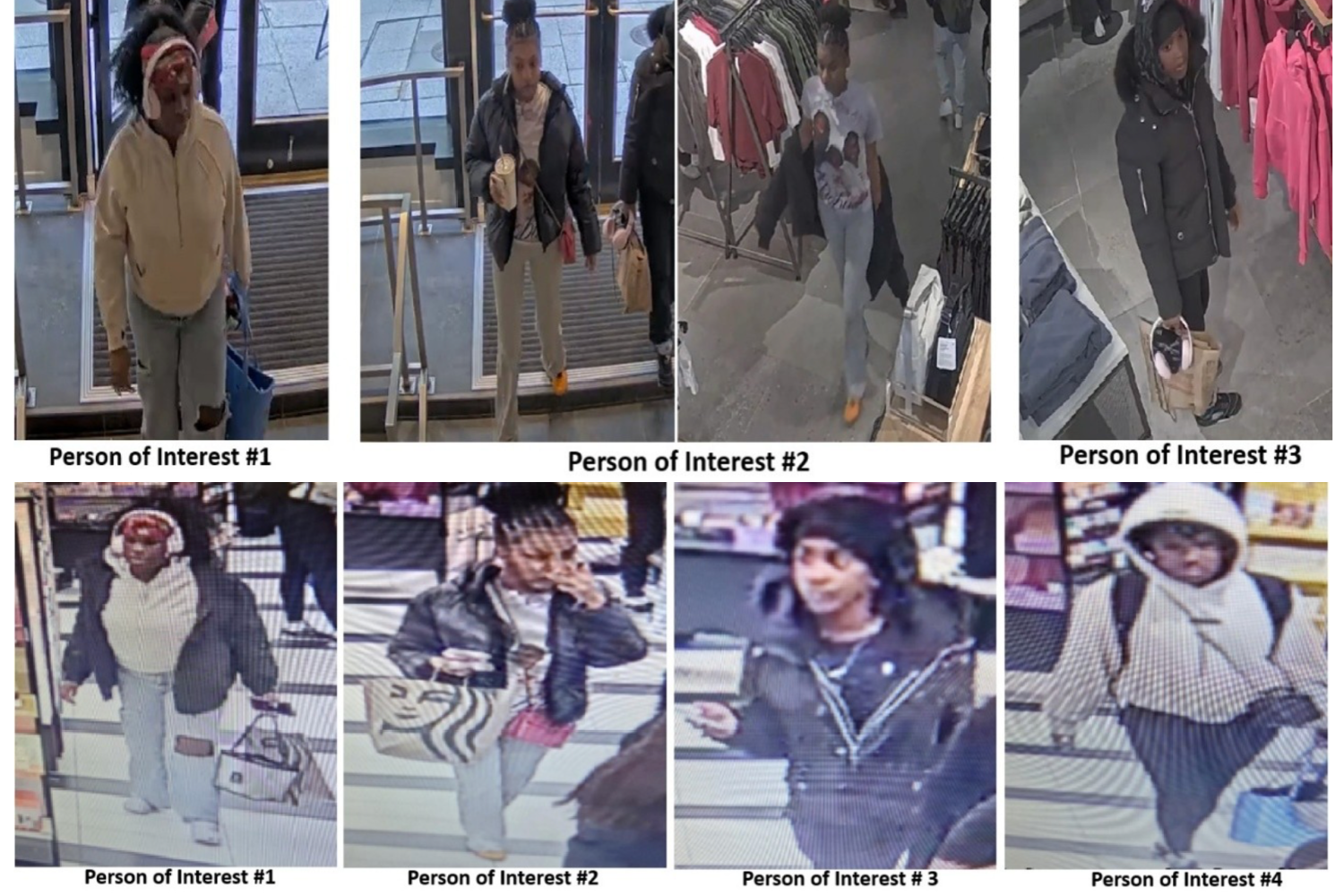 Wanted Video | Persons of Interest in Retail Thefts in the District
