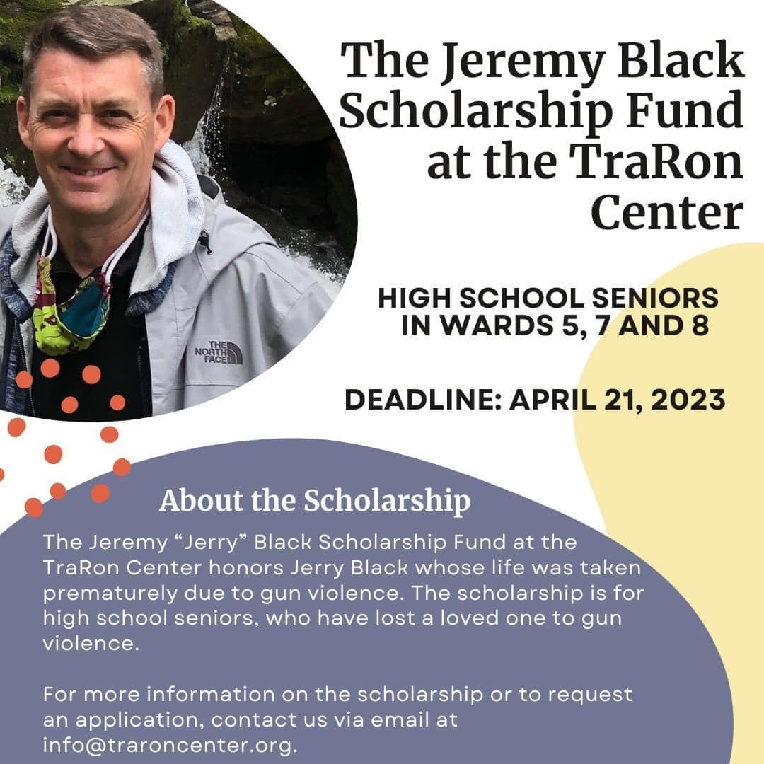 April 21 | Deadline for applications for the Jeremy Black Scholarship ...