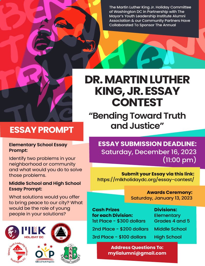 martin luther king jr essay contest 2023