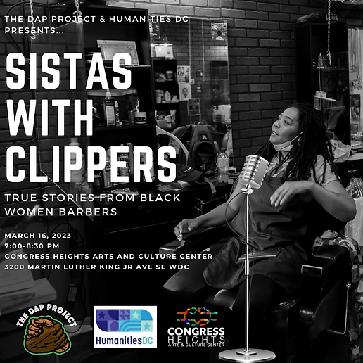 March 16 Sisters with Clippers True Stories from Black Women Barbers