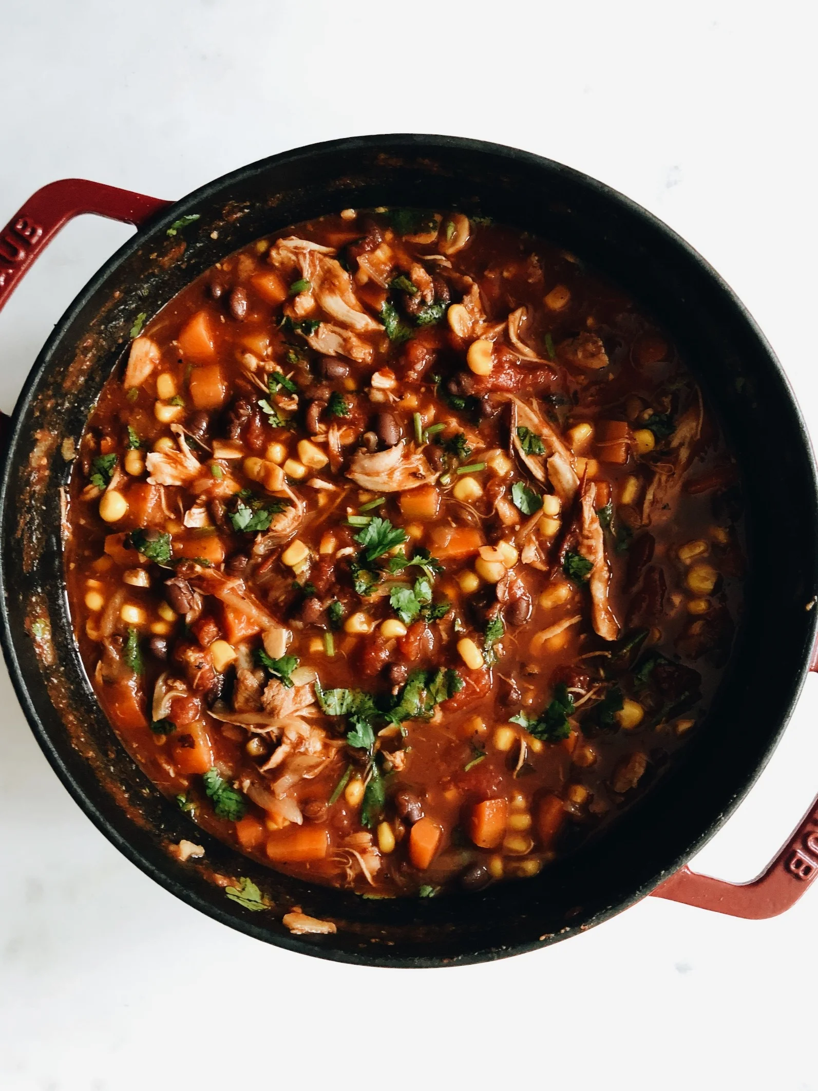 Chipotle Chicken & Black Bean Stew