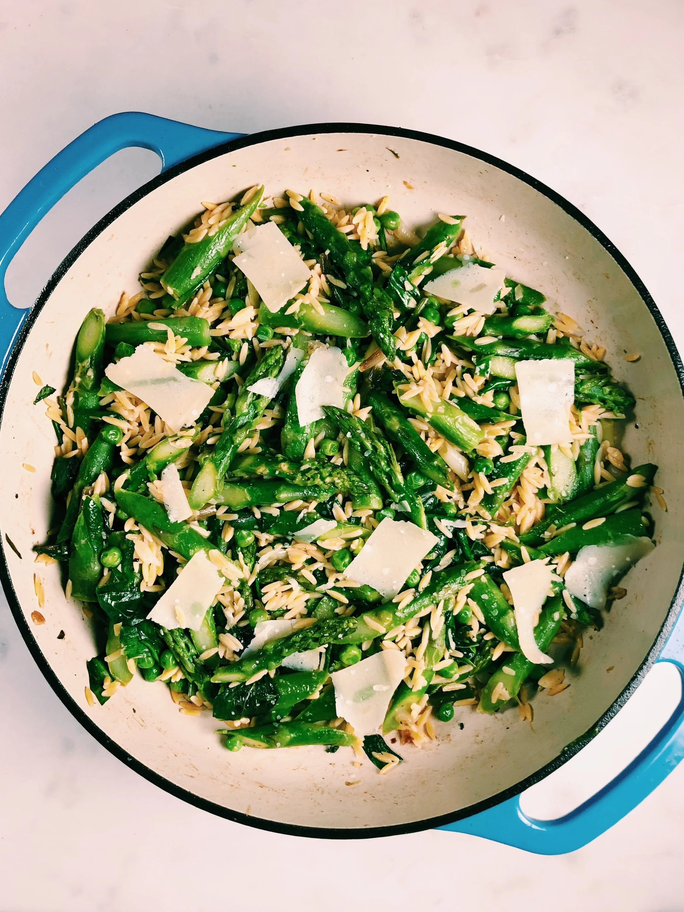 Spring Orzo Salad
