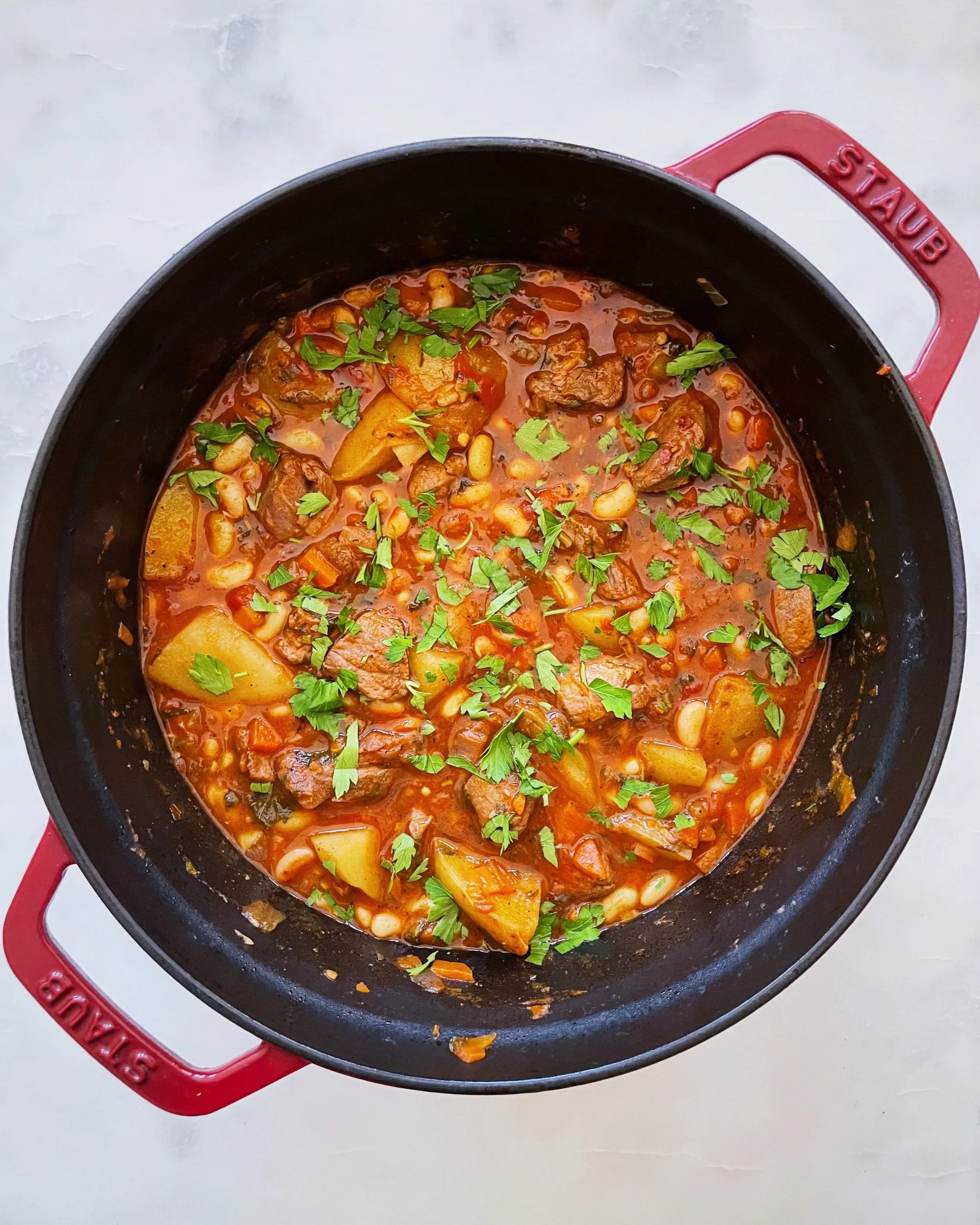 French Lamb & Bean Stew