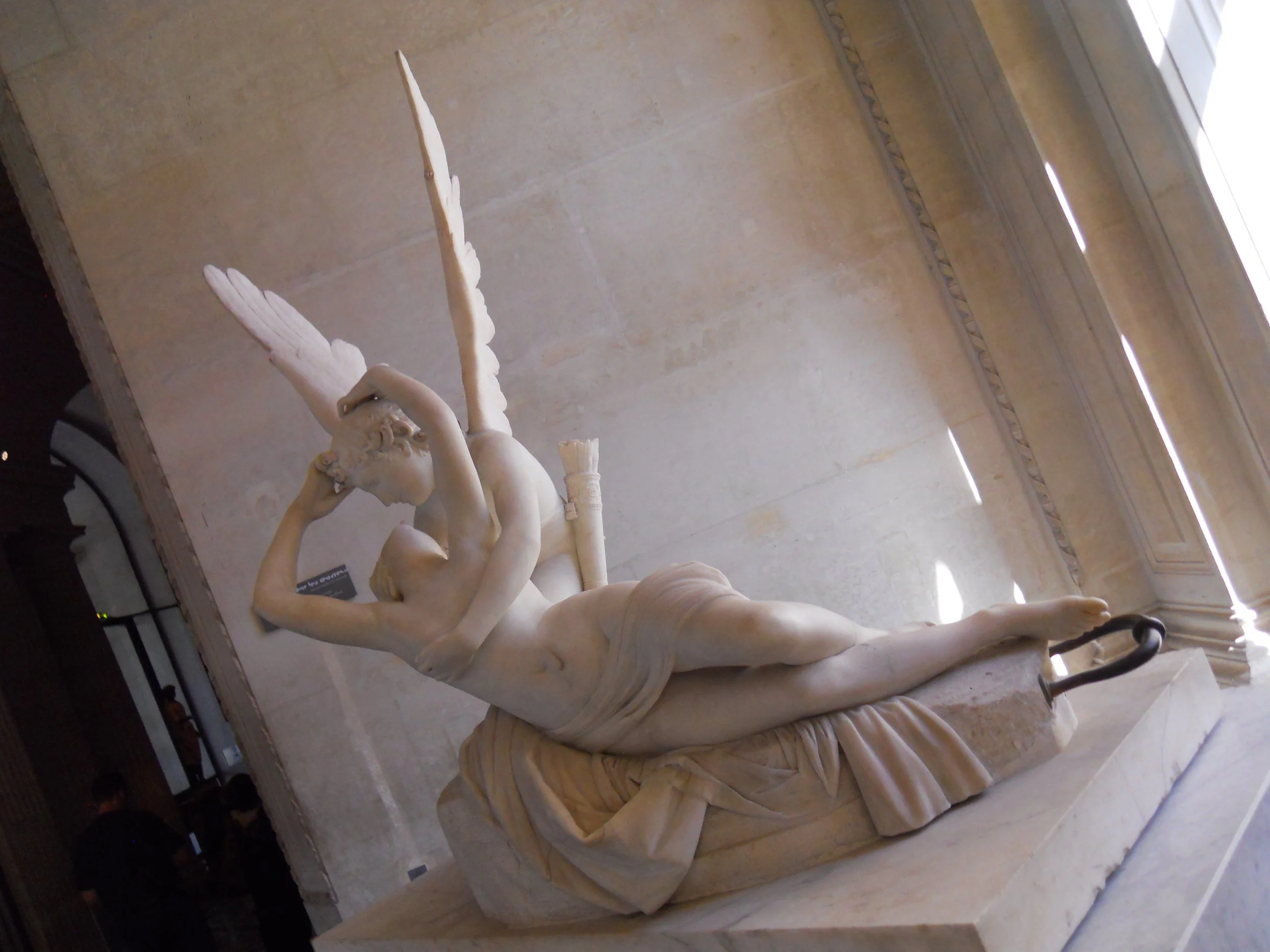 Psyche Revived by Cupid's Kiss, The Louvre, Paris, France