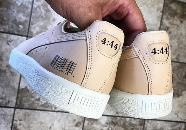 Jay-Z 4:44 themed Puma Clydes