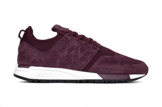 New Balance 247 Burgundy Suede
