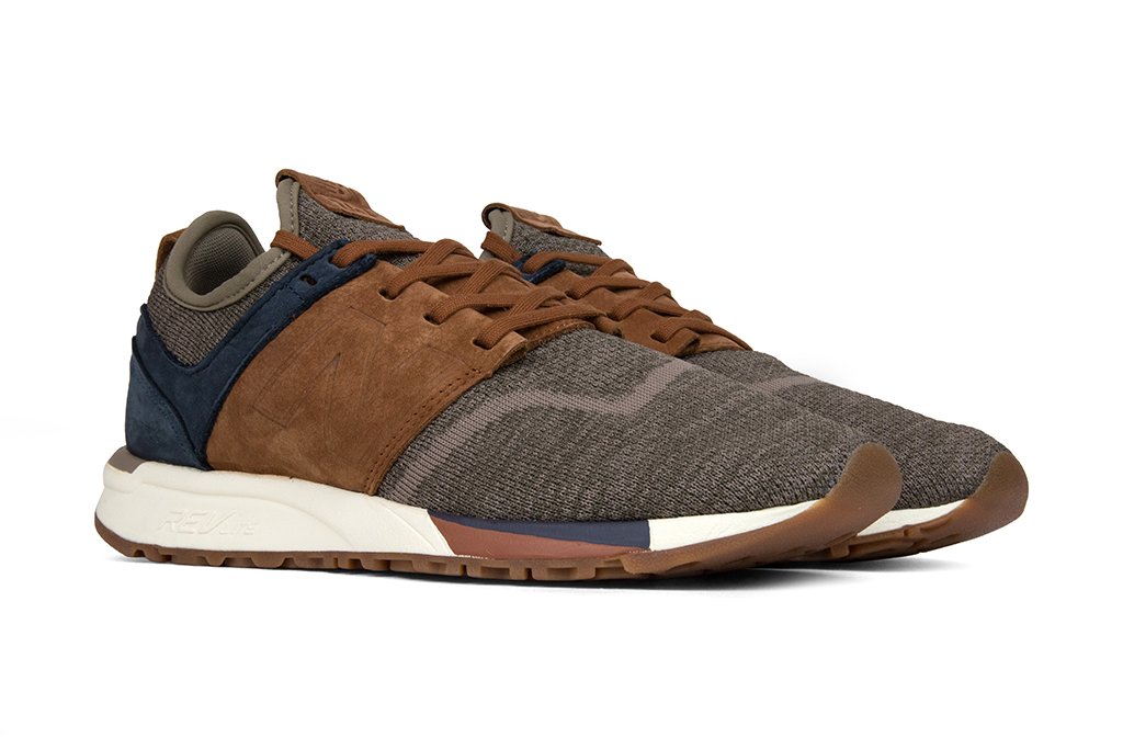 New Balance 247 Luxe Brown/Tan/NubuckBrown Colorway
