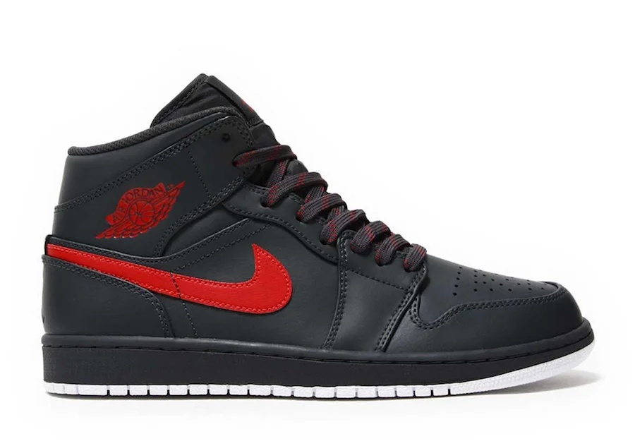 New Air Jordan 1 Mid Anthracite 