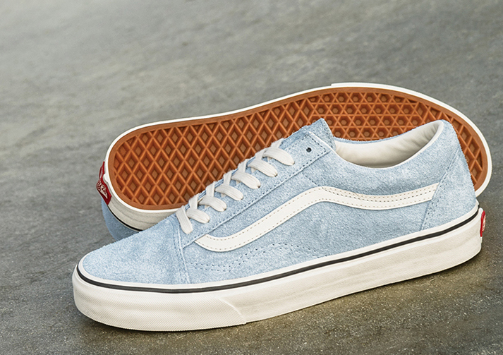 suede fuzzy vans