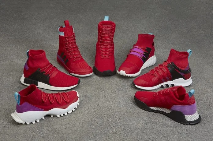 ADIDAS ORIGINALS DEBUTED THE "SCARLET RED" WINTER 2017 COLLECTION