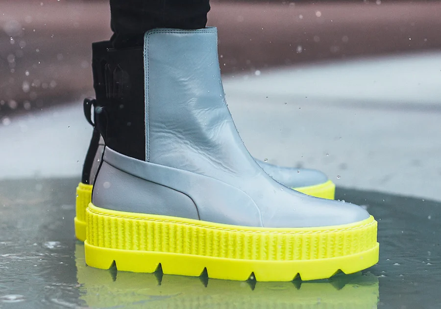  THE PUMA X FENTY BY RIHANNA DROPS CHELSEA SNEAKER BOOT