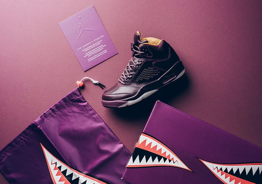 The $400 Air Jordan 5 Premium “Bordeaux” Is Dropping On December 14TH