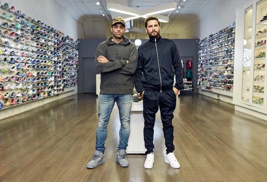  SCOTT DISICK GOES SNEAKER SHOPPING AND DROP $15K ON SNEAKERS