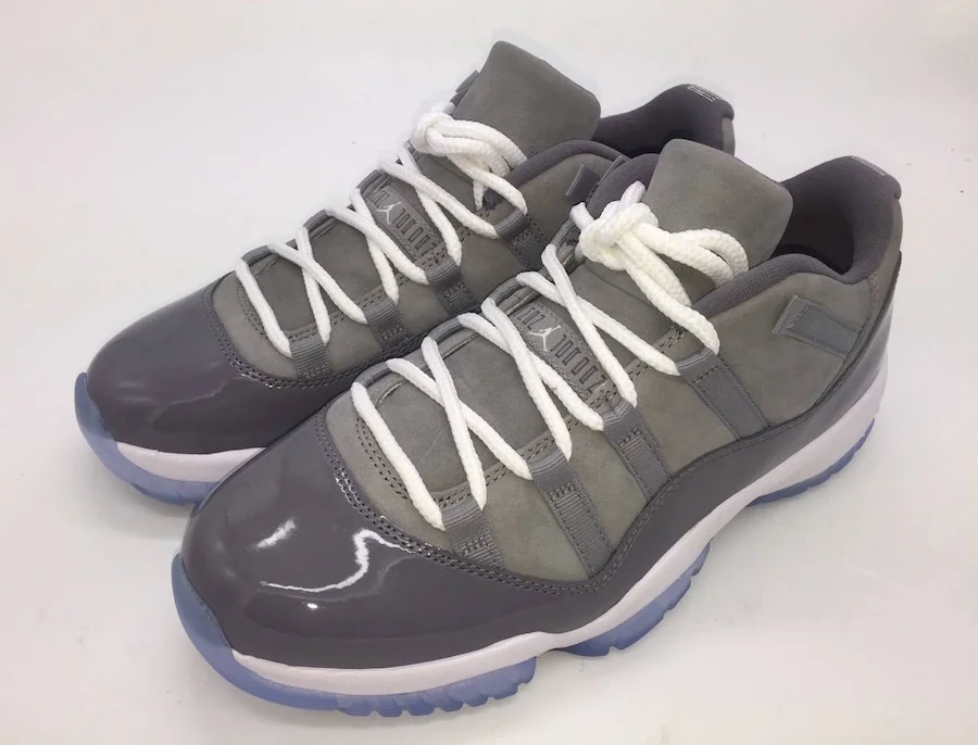 AIR JORDAN 11 LOW “COOL GREY” DROP NEXT YEAR
