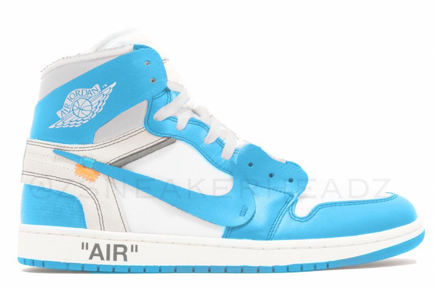 OFF-WHITE X AIR JORDAN 1 “UNIVERSITY BLUE” DROPPING IN 2018