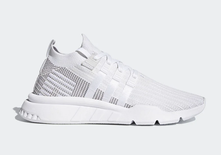 ADIDAS IS GOING TO DROP THE EQT SUPPORT ADV MID IN A WHITE AND GREY COLORWAY