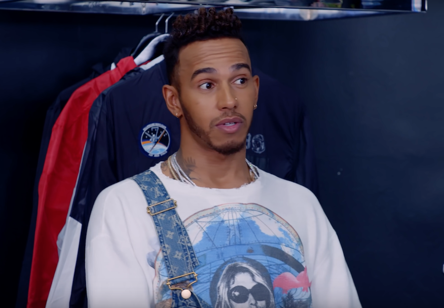 F1 CHAMPION LEWIS HAMILTON TALKS ABOUT HIS PUMA SIGNATURE SNEAKER.
