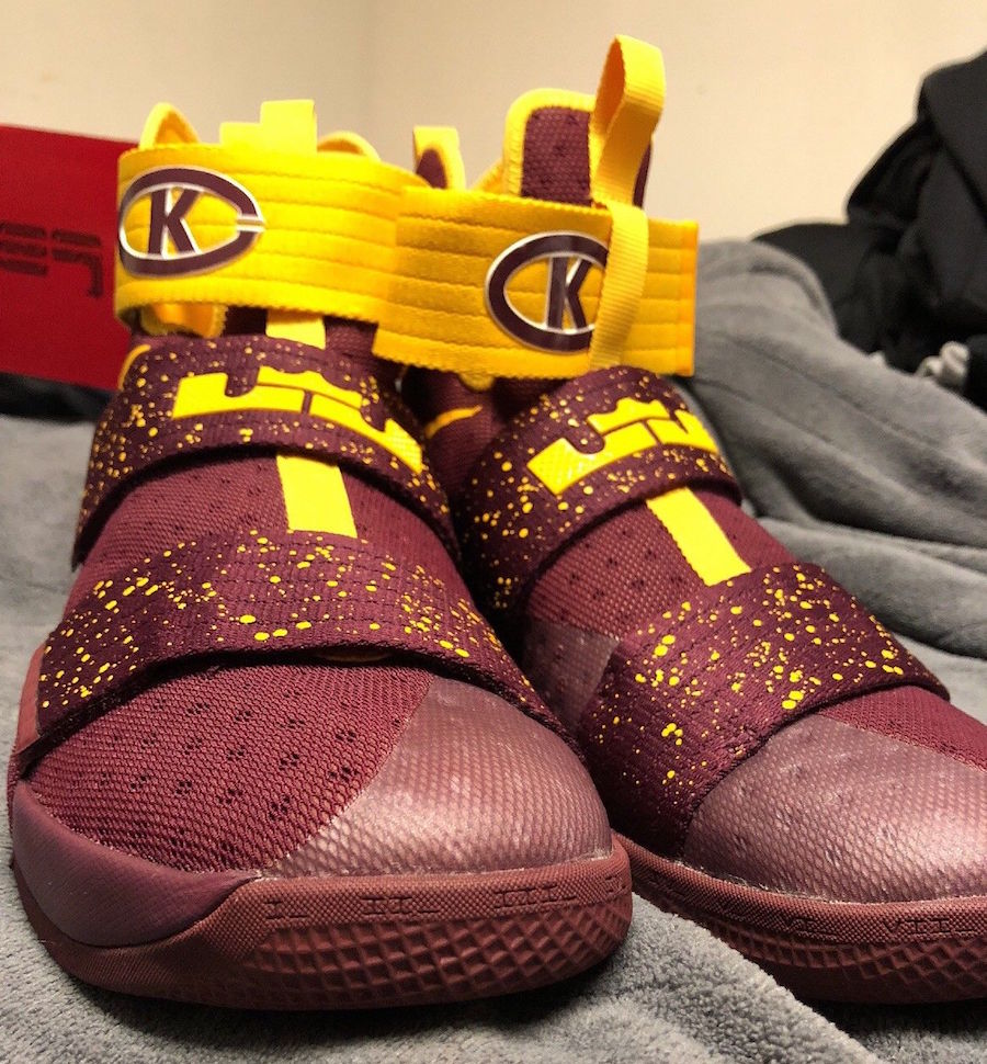 lebron soldier 10 christ the king