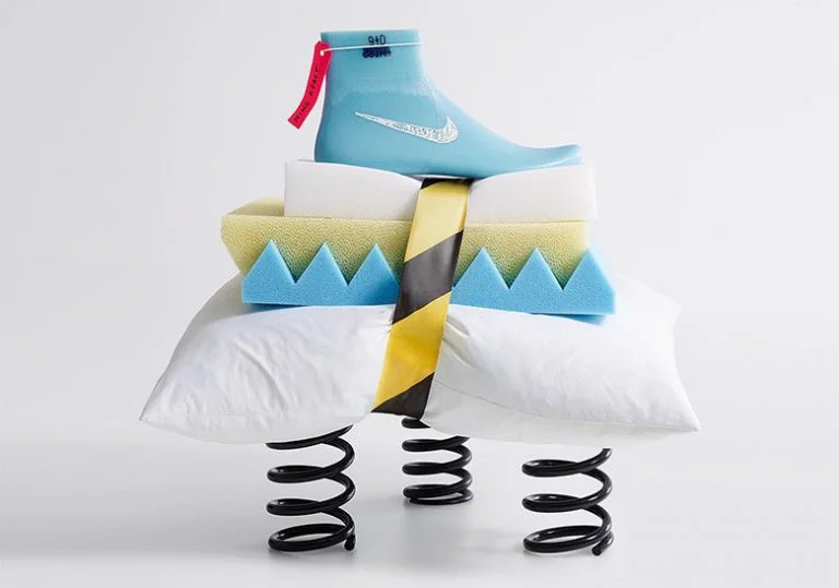 NIKE REACT CUSHIONED SNEAKERS