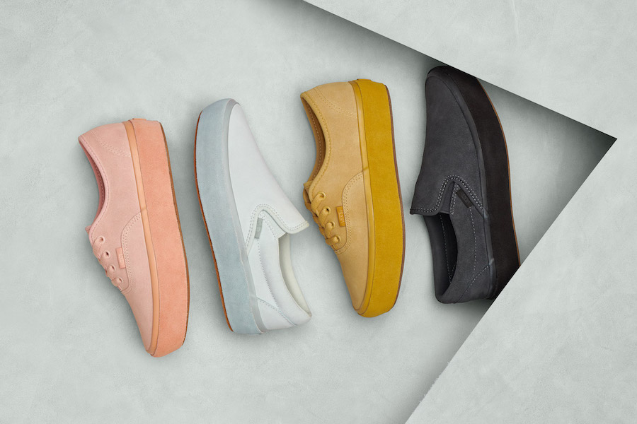 THE ALL-NEW VANS PLATFORM SUEDE OUTSOLE PACK